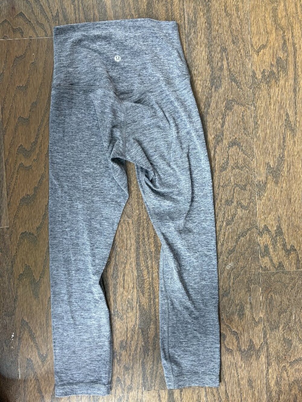 Gray Lululemon Athletica Capri Leggings